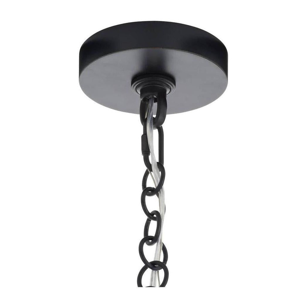 18-Light Bronze Double-Tier Chandelier