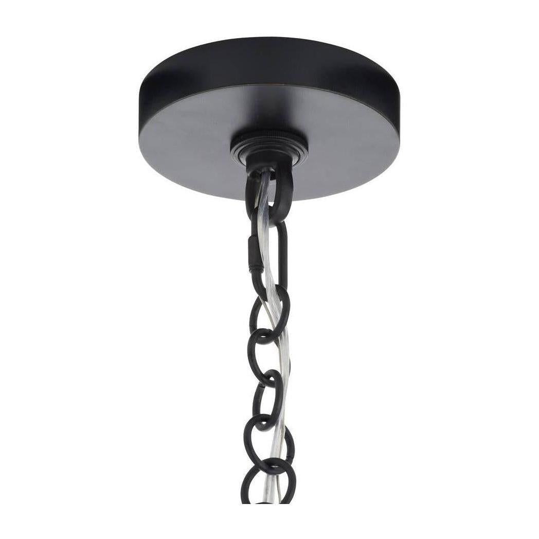 18-Light Bronze Double-Tier Chandelier