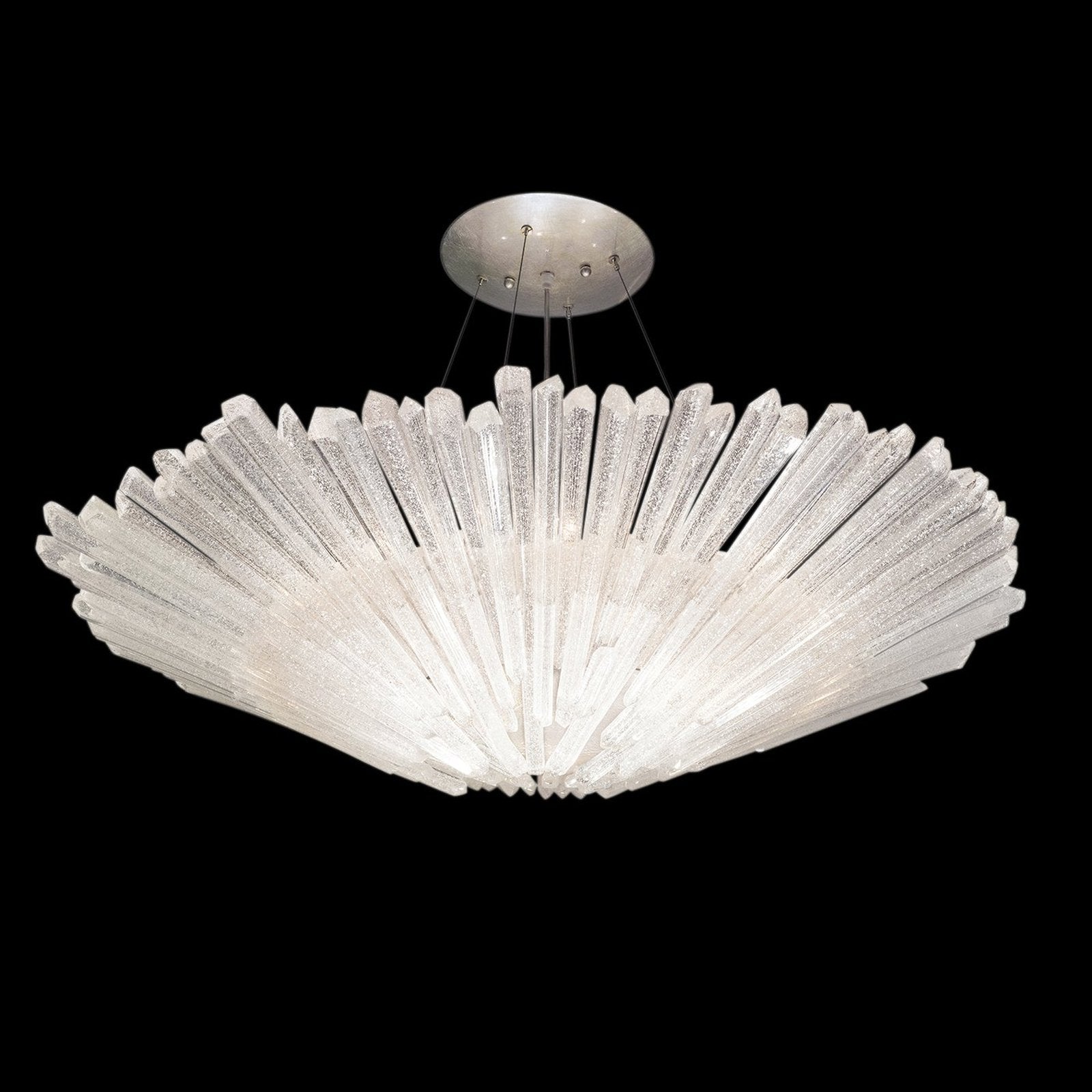 32-Inch Hand-Polished Quartz Pendant / Default Title