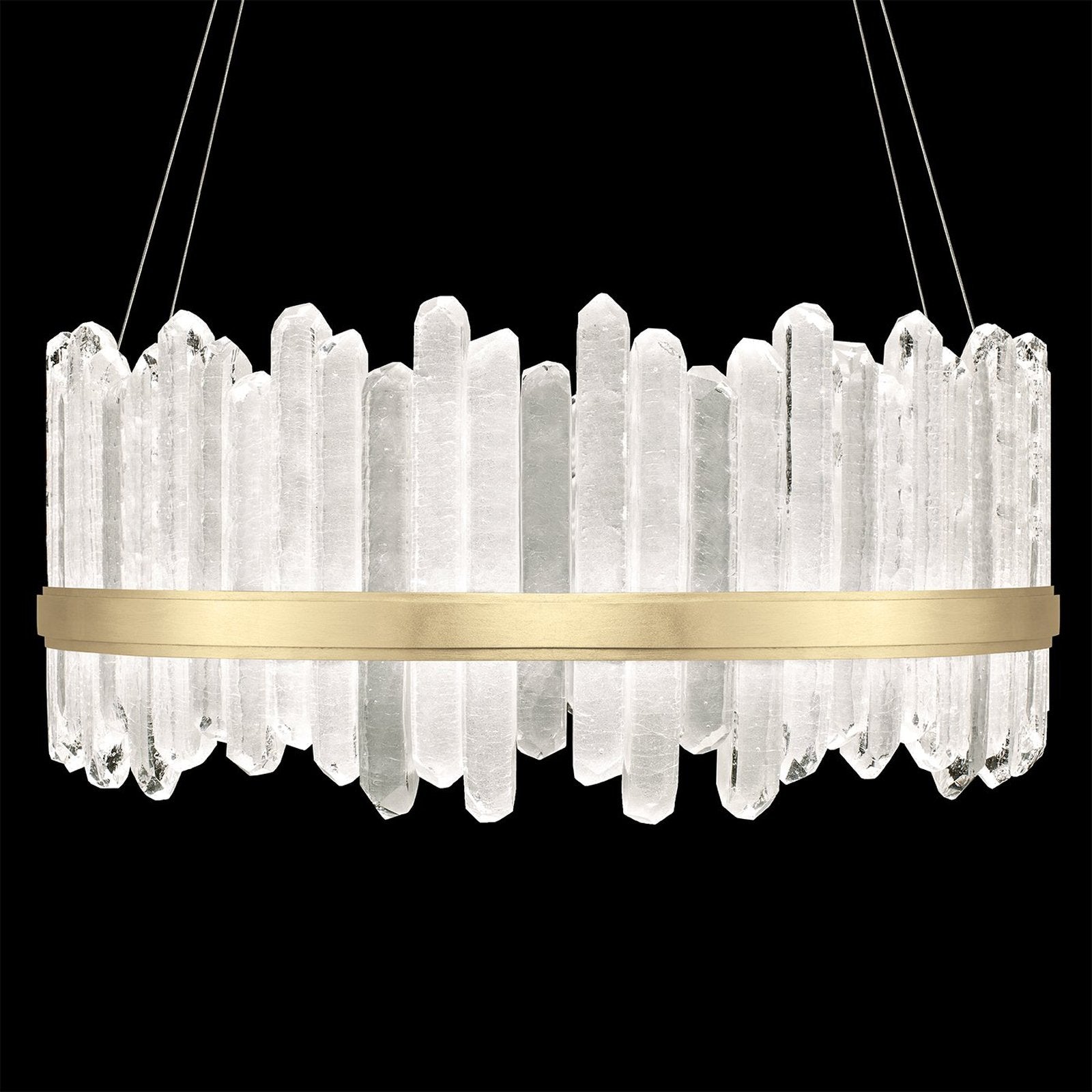 41-Inch Reversible Crystal LED Pendant