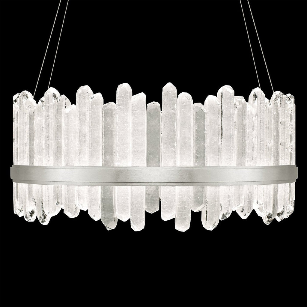 41-Inch Reversible Crystal LED Pendant