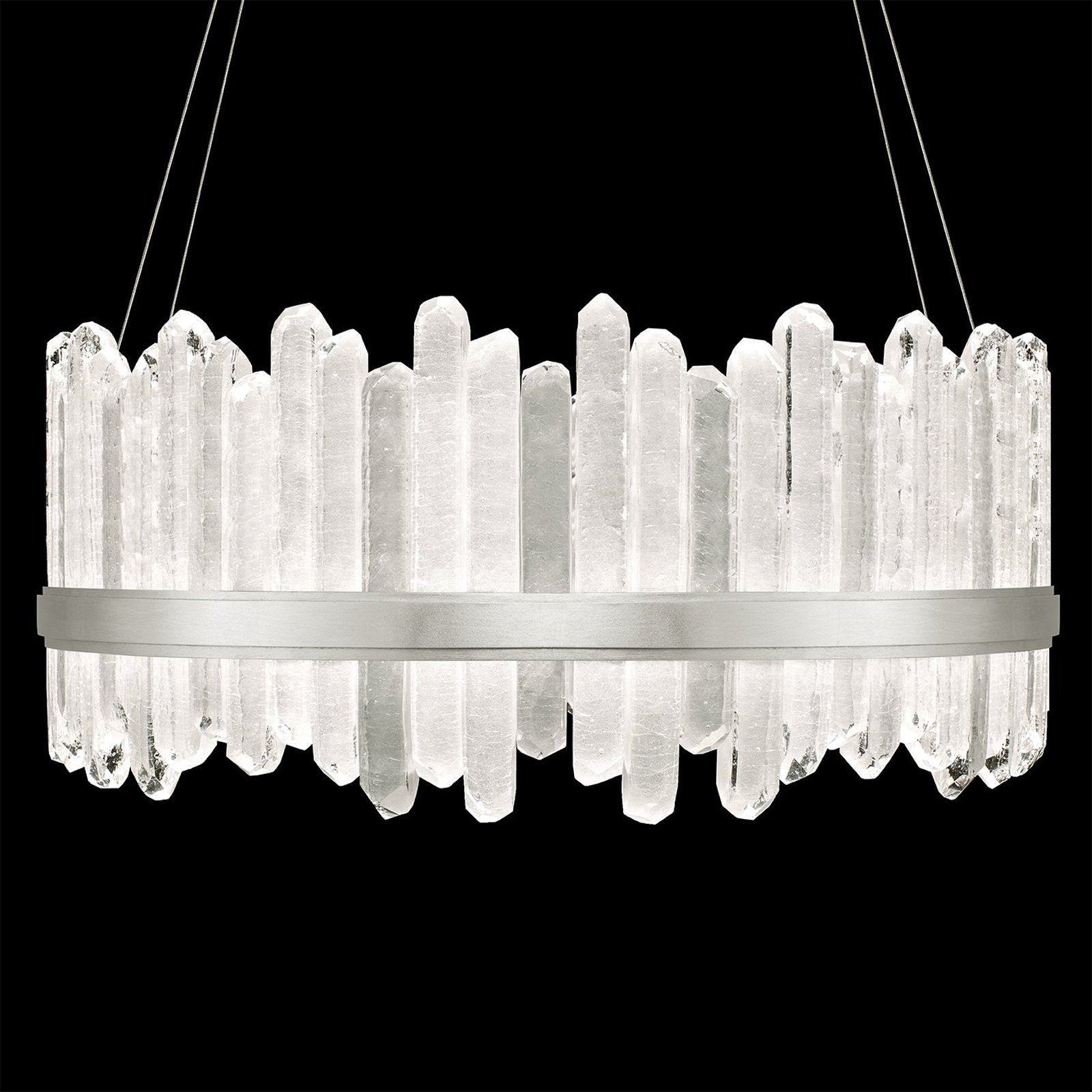 41-Inch Reversible Crystal LED Pendant