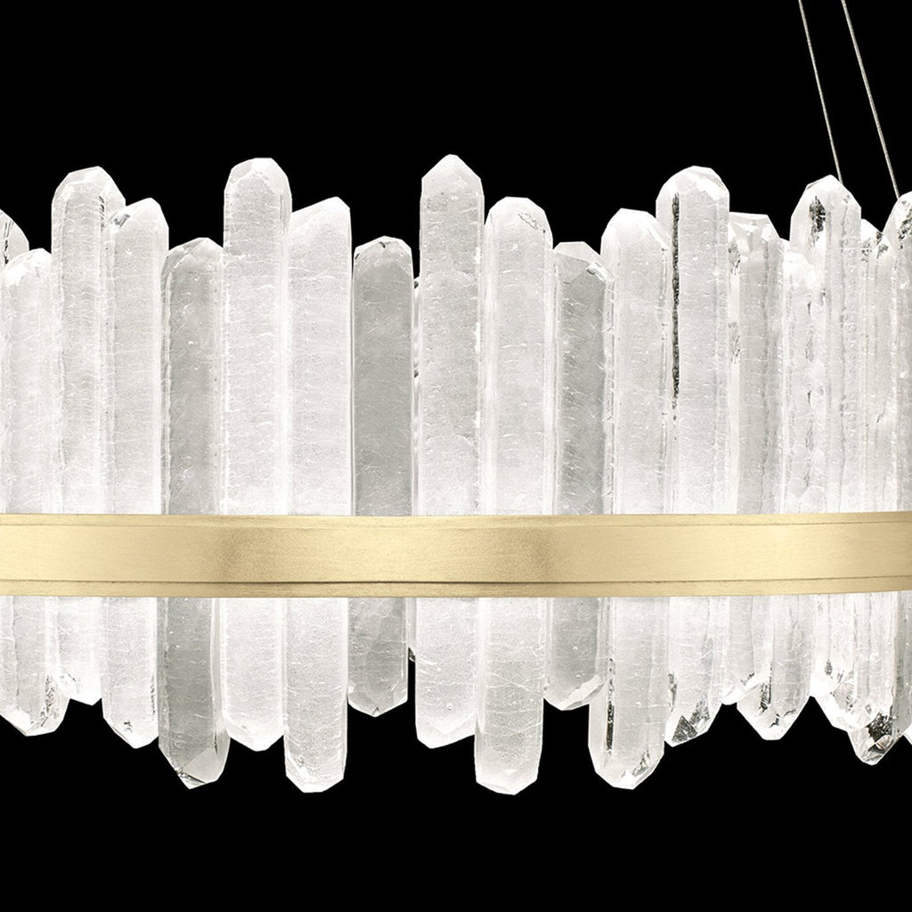 41-Inch Reversible Crystal LED Pendant
