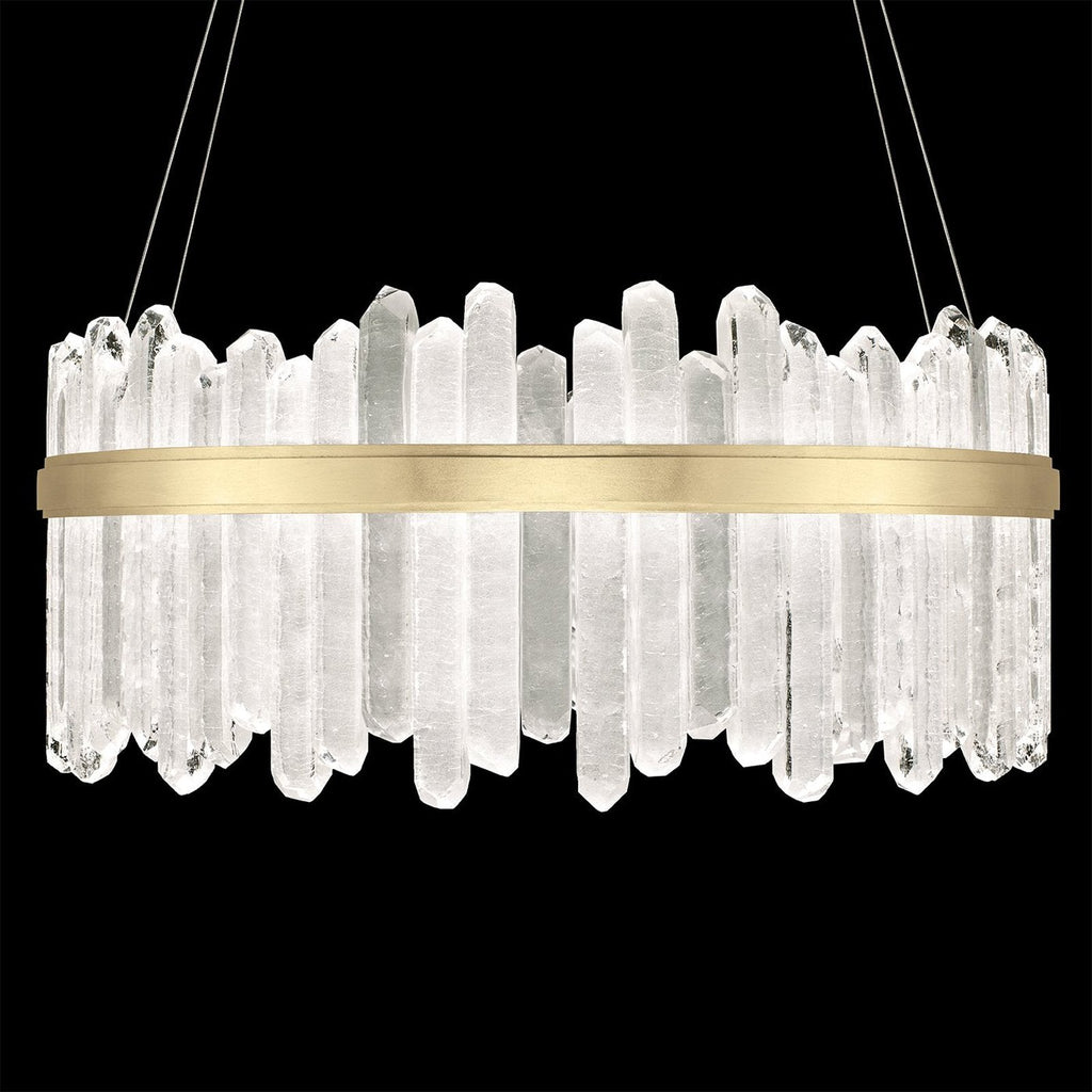 41-Inch Reversible Crystal LED Pendant