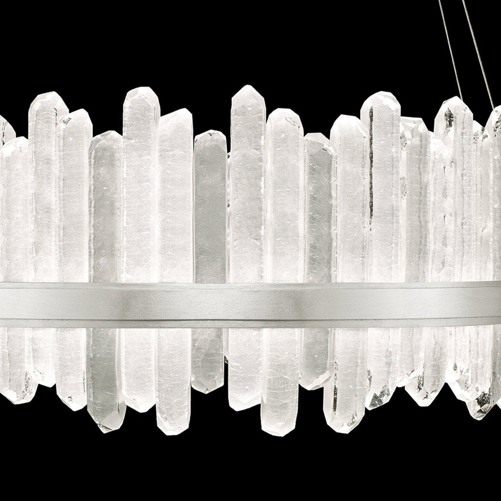 41-Inch Reversible Crystal LED Pendant