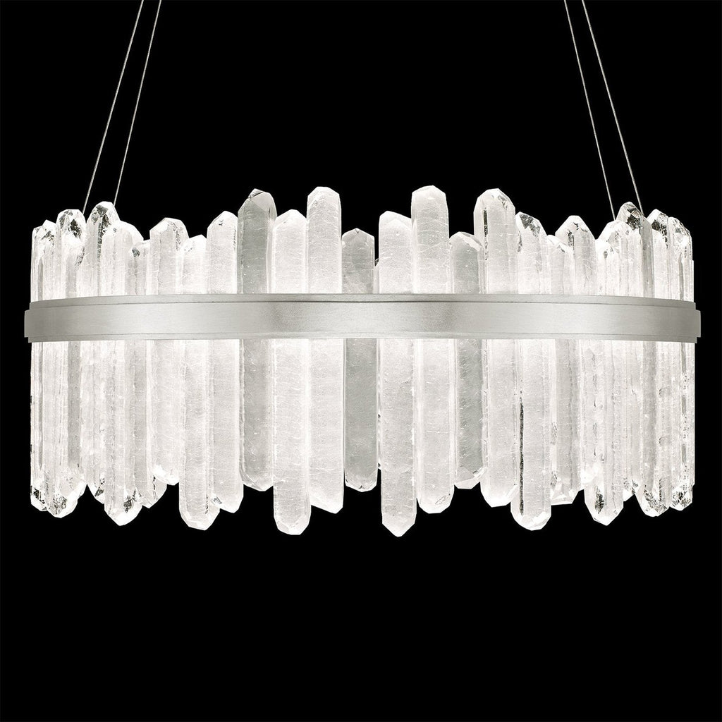 41-Inch Reversible Crystal LED Pendant