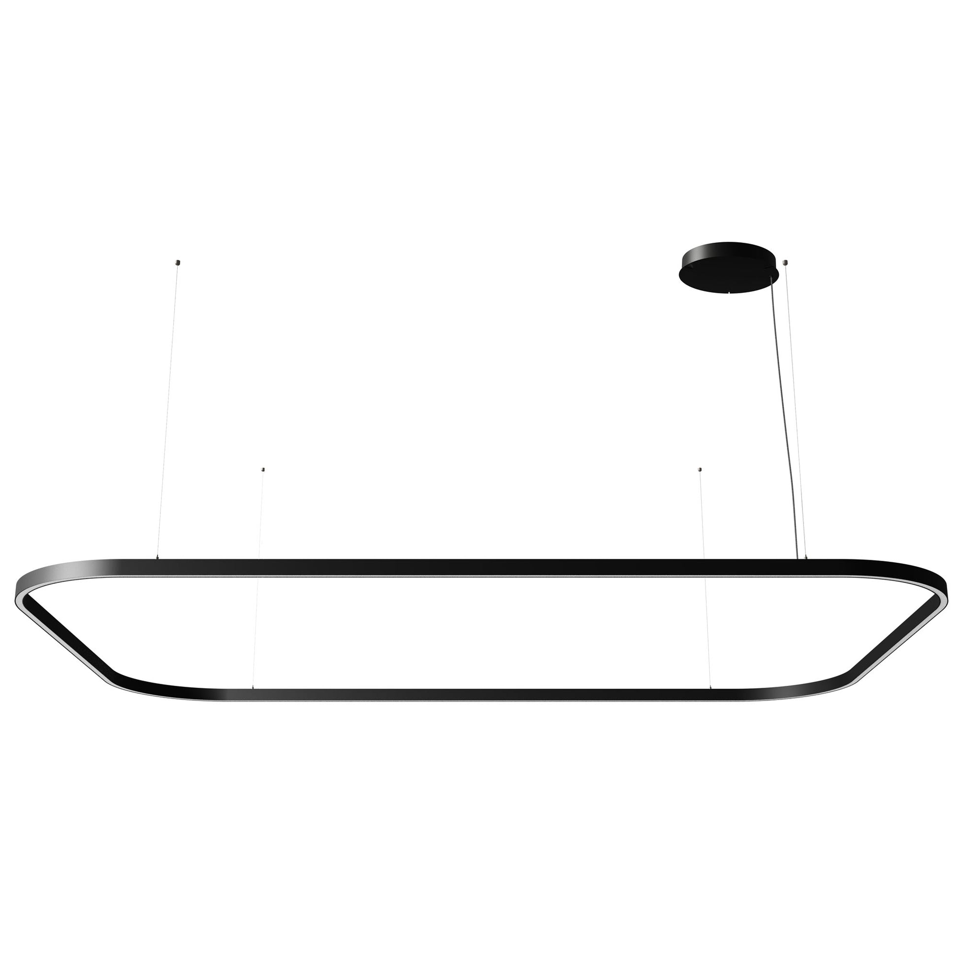 59-Inch Square LED Downlight Pendant