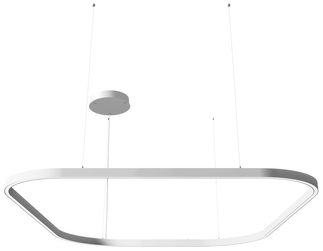 59-Inch Square LED Downlight Pendant