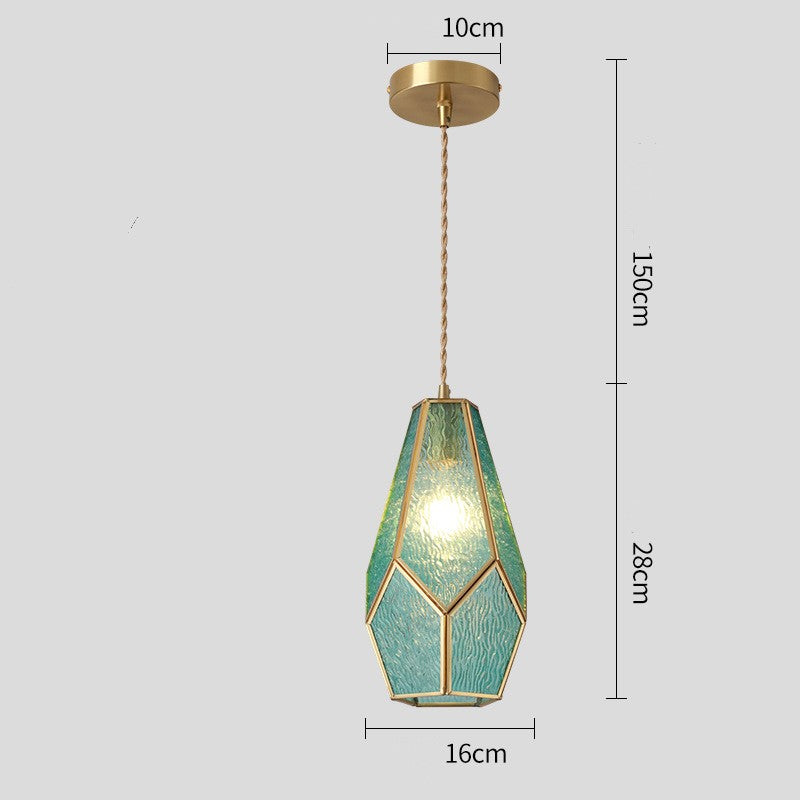 Nordic Fish-Shaped Glass Chandelier