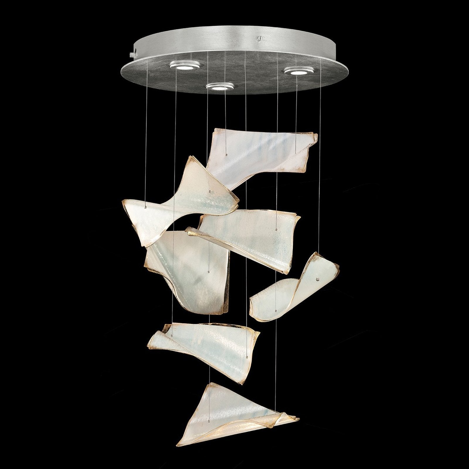 Seven-Glass Page Round Pendant Light