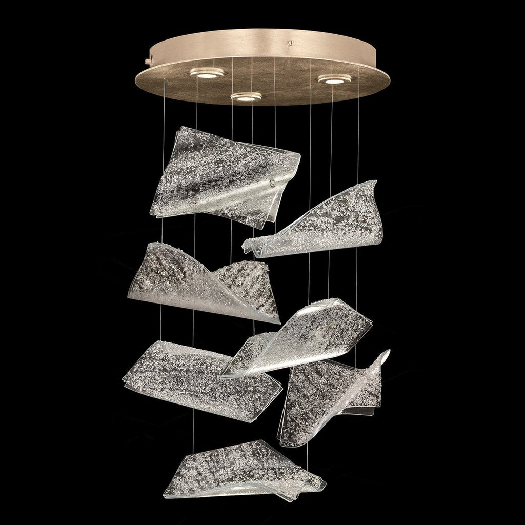 Seven-Glass Page Round Pendant Light