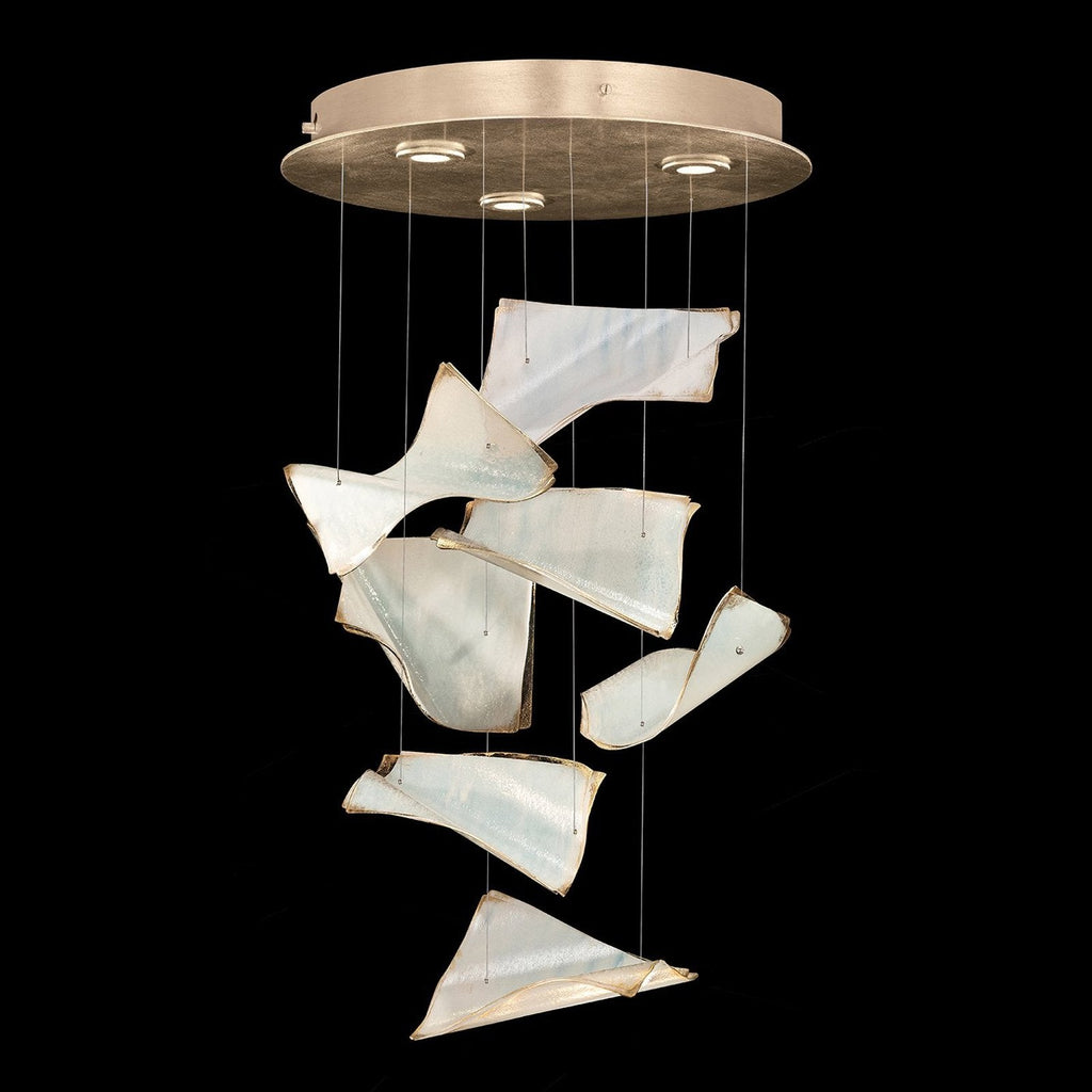 Seven-Glass Page Round Pendant Light