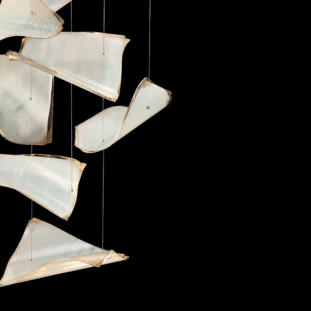 Seven-Glass Page Round Pendant Light