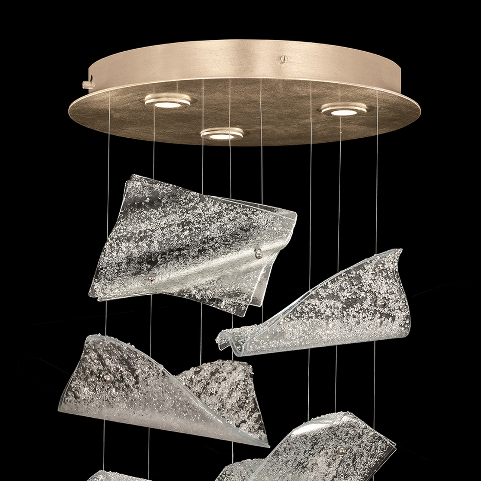 Seven-Glass Page Round Pendant Light