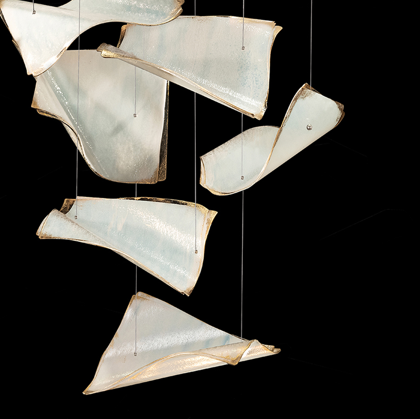 Seven-Glass Page Round Pendant Light