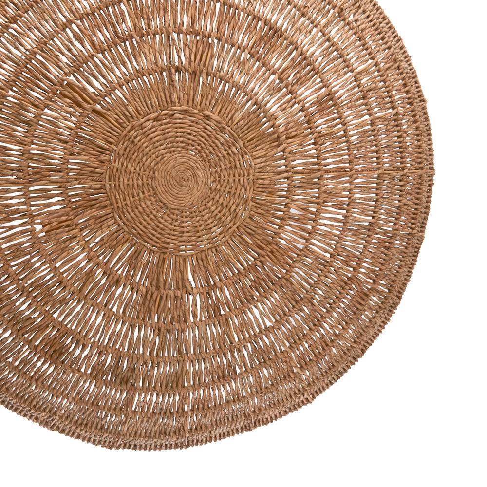 Woven Rope Palm Chandelier